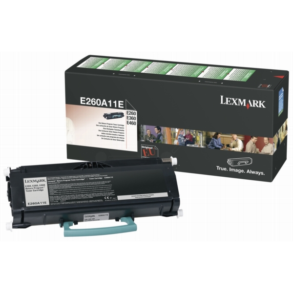 Lexmark E260A11E black laser cartridge