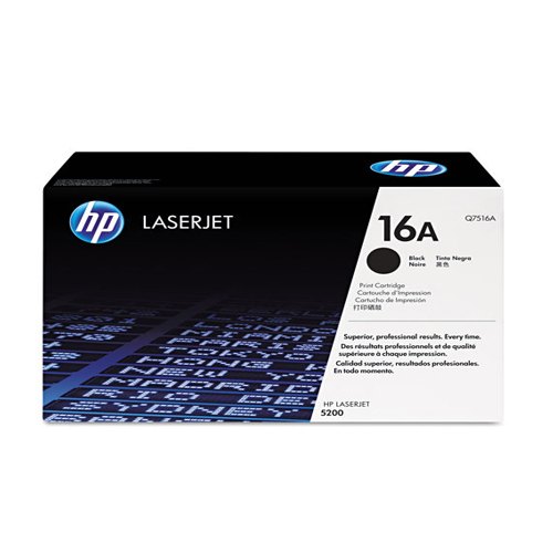 HP 16A Black Laser Cartridge