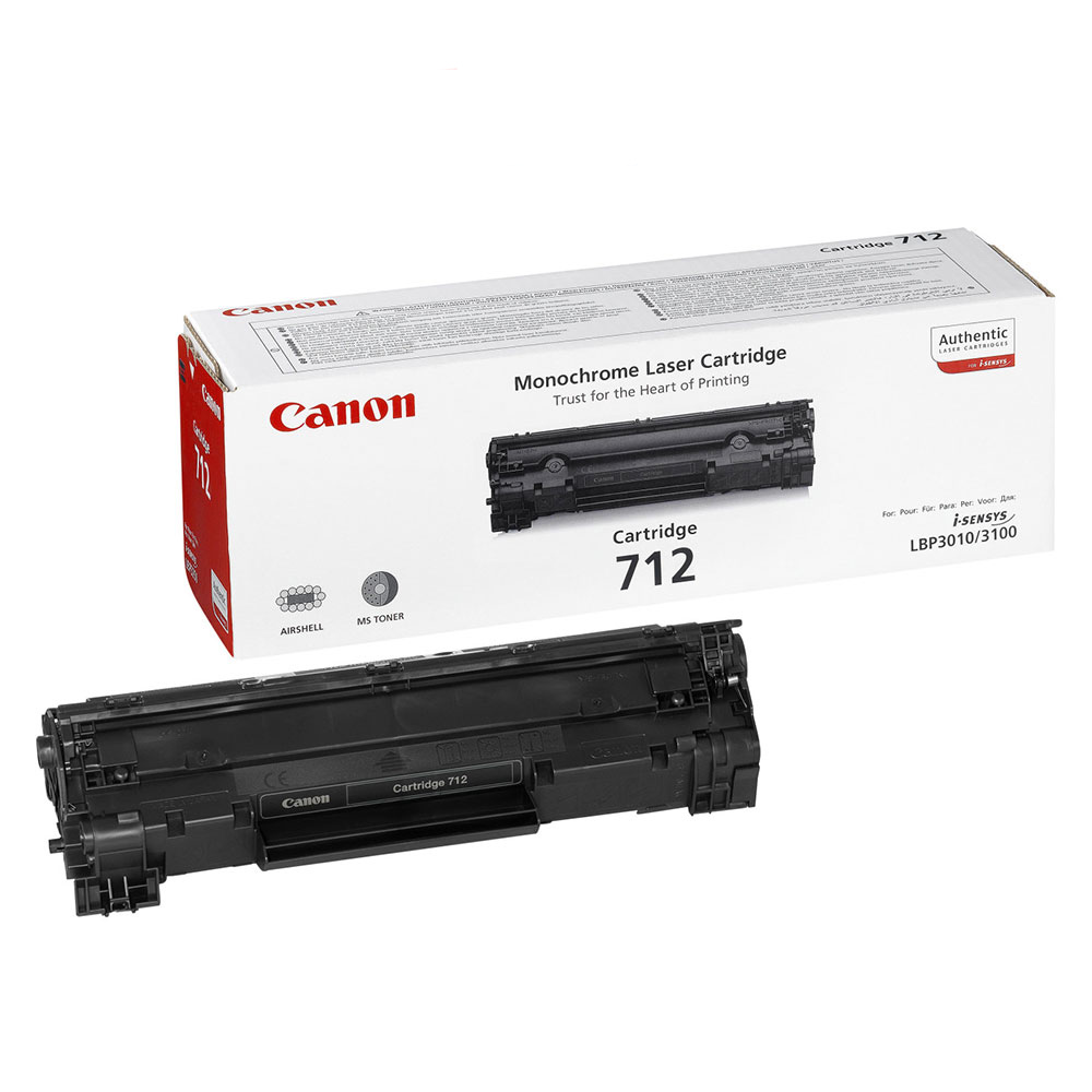 Canon 712 black laser toner cartridge