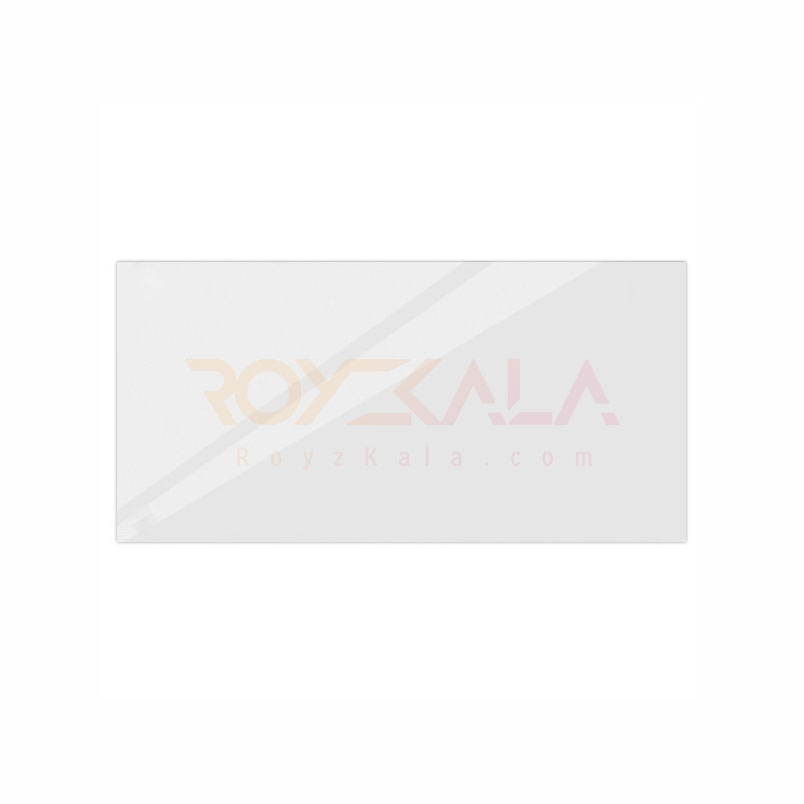 تخته وایت برد شیشه ای سفید 90x150cm