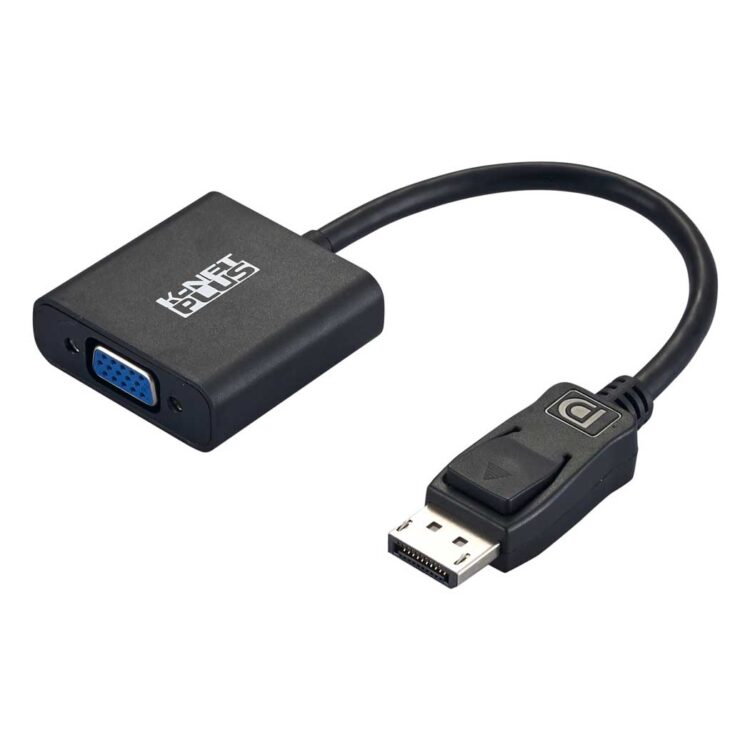 مبدل Displayport به VGA مدل KP-C2101 کی نت پلاس