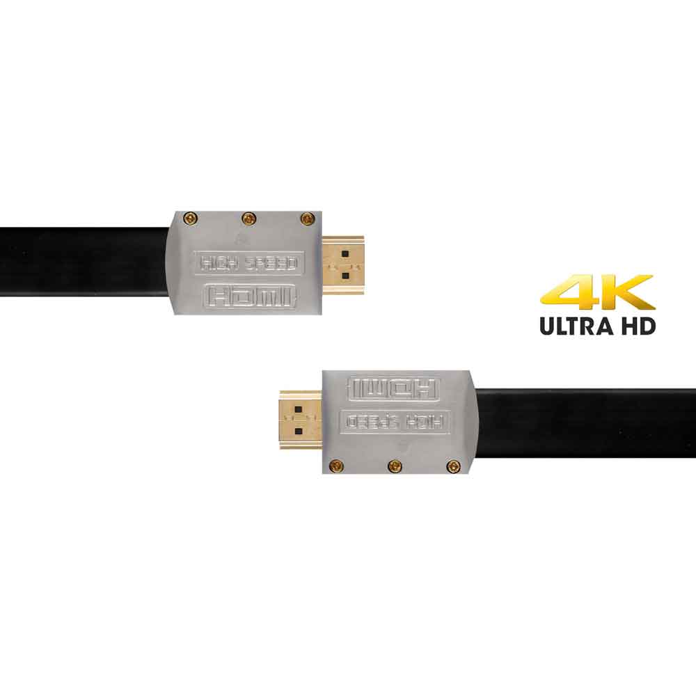کابل تخت HDMI 2.0 مدل KP-HC171 طول 40 متر کی نت پلاس