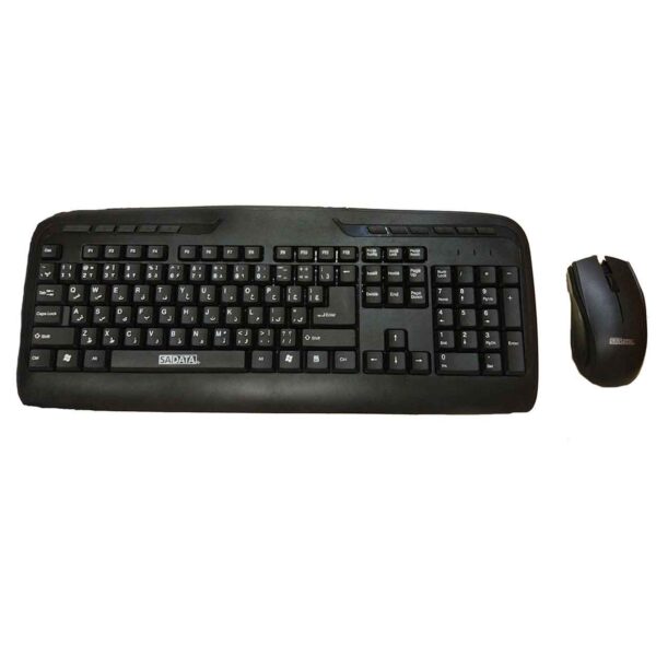 کیبورد و ماوس بی سیم مدل SKM-1554WL سادیتا