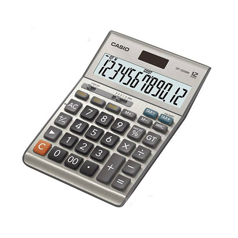 ماشین حساب مدل DF-120BM کاسیو