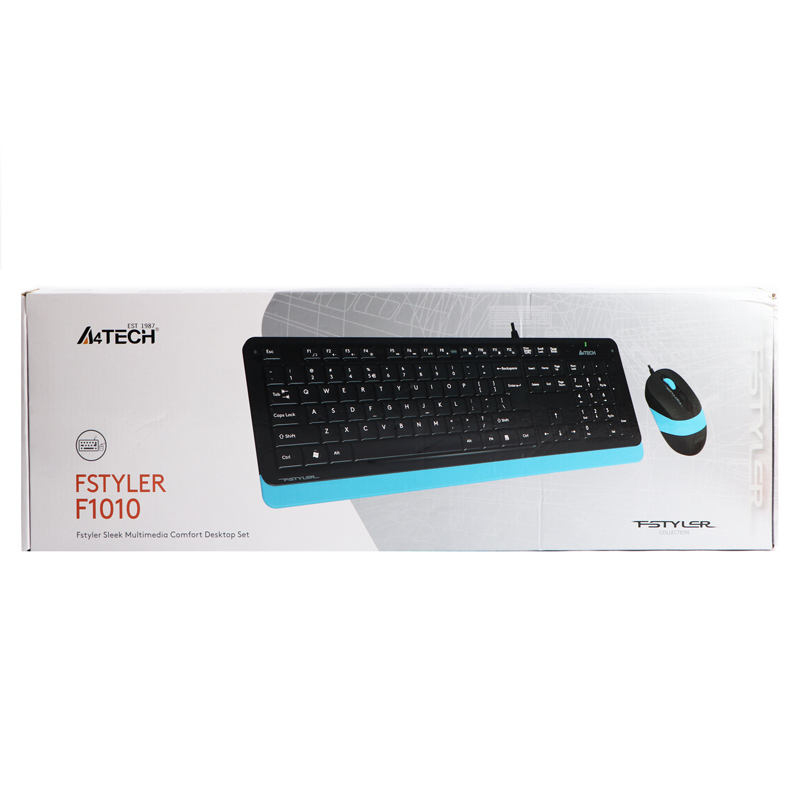 کیبورد و ماوس مدل FSTYLER F1010 ای فورتک
