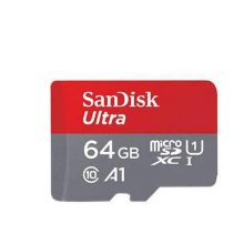 کارت حافظه microSDXC مدل Ultra A1 ظرفیت 64 گیگابایت  سن دیسک