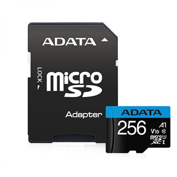 کارت حافظه‌ microSDXC مدل premier ظرفیت 256 گیگابایت ای دیتا