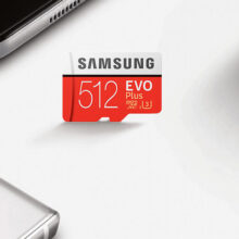 کارت حافظه microSDXC مدل Evo Plus ظرفیت 512 گیگابایت سامسونگ