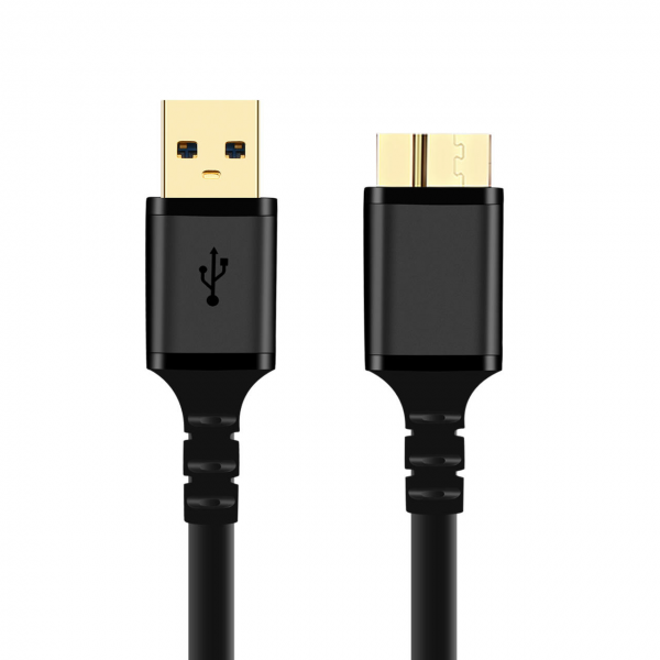 USB to Micro B converter cable model KP-C4016, length 0.6 meters, Knet Plus