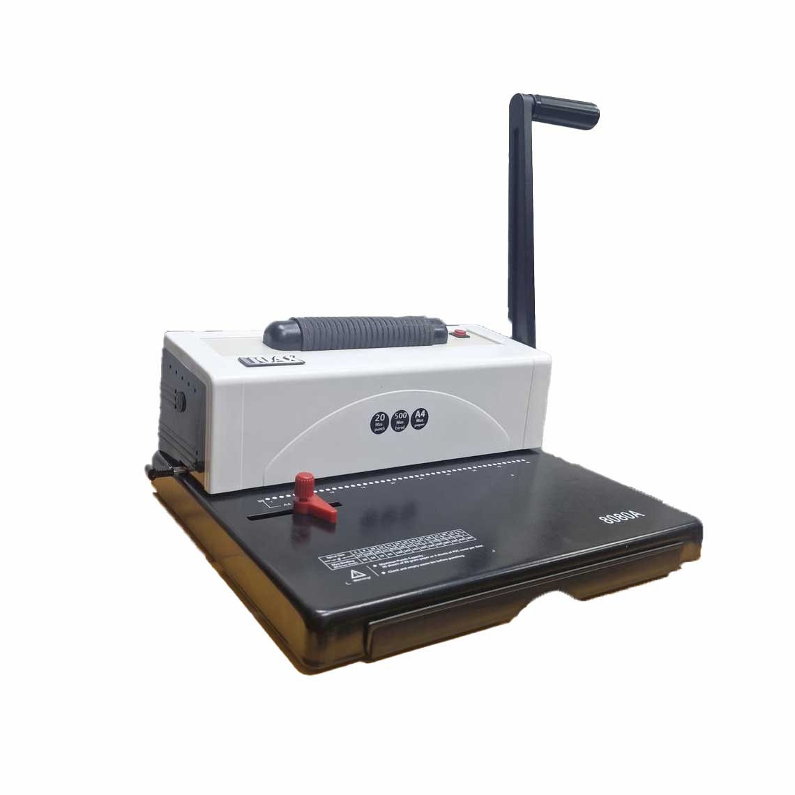 دستگاه صحافی مارپیچ مدل AX 8080A