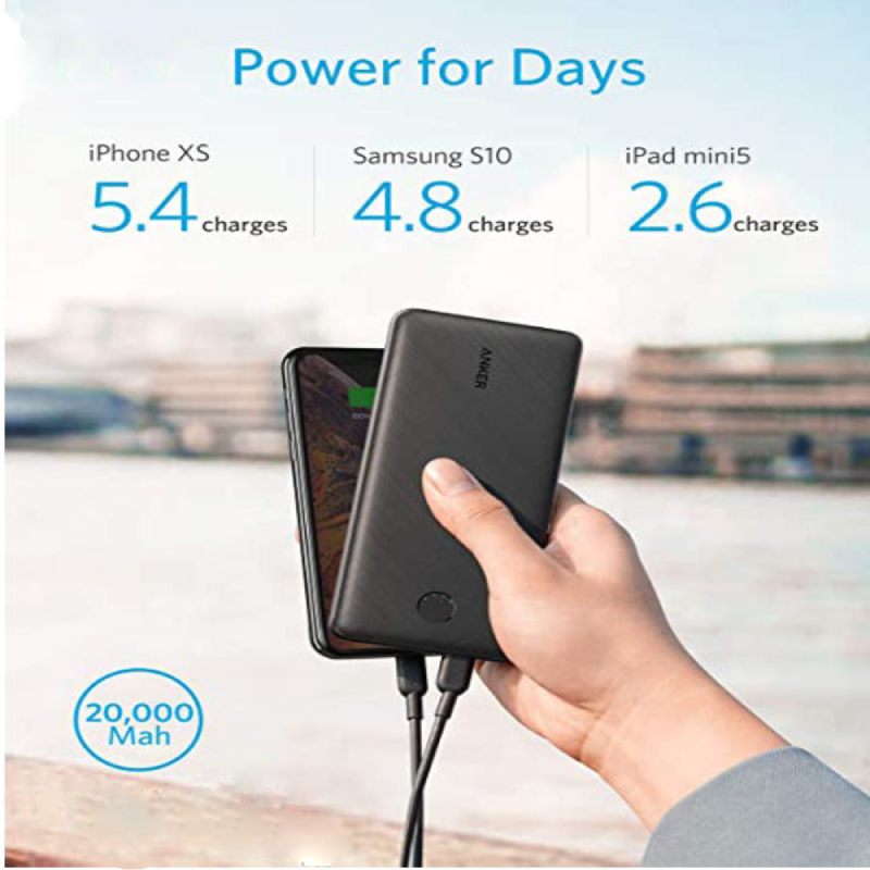 شارژر همراه مدل PowerCore Essential A1281 ظرفیت 20000 میلی آمپر ساعت انکر