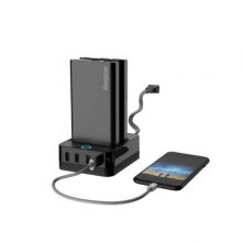 شارژر همراه به همراه پایه شارژ مدل PS20000 ظرفیت 20000 میلی آمپر ساعت انرجایزر