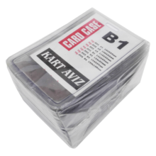 طلق کارت سینه عمودی B2 بسته 50 عددی