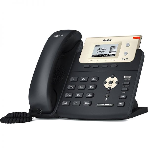 تلفن تحت شبکه مدل SIP T21P E2 یالینک