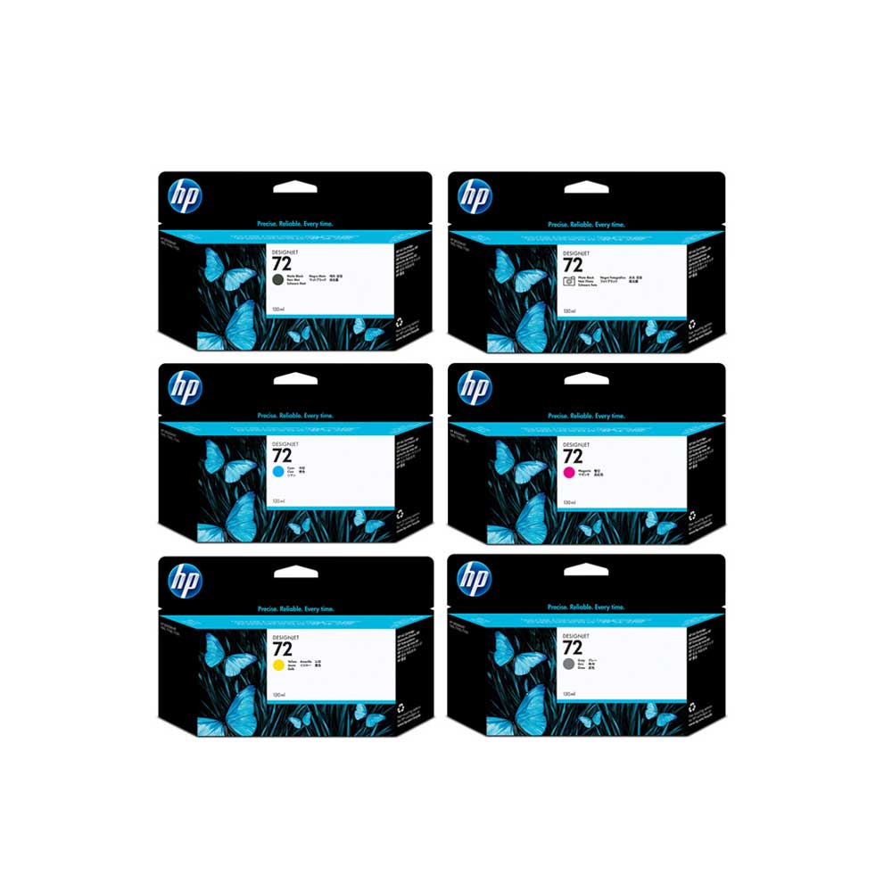 کیت کارتریج جوهرافشان مدل 72 اچ پی