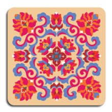 زیر لیوانی ام دی اف مربع