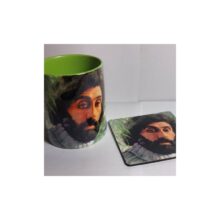 زیر لیوانی ام دی اف مربع