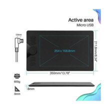 تبلت گرافیکی مدل HS610 به همراه قلم نوری هوئیون