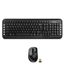 کیبورد و ماوس بی سیم مدل 7200N ای فورتک