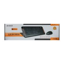 کیبورد و ماوس بی سیم مدل 7200N ای فورتک