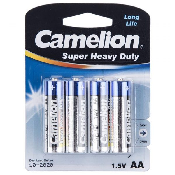 باتری قلمی مدل Super Heavy Duty کملیون بسته 4 عددی