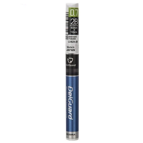 نوک مداد نوکی 0.7 میلی متری Delguard زبرا