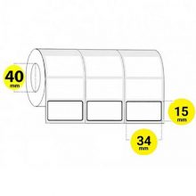 لیبل کاغذی سایز 34*15 میلی متر