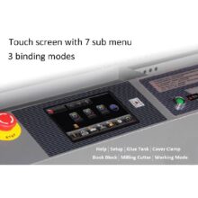دستگاه صحافی چسب گرم K8 شالچیان