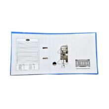 زونکن باریک 4 سانتی متر A4 لبه فلز اتحاد