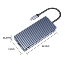 هاب 11 پورت USB-C مدل WB-11P اوریکو