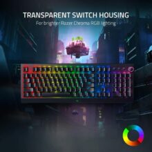 کیبورد گیمینگ مدل Blackwidow V3 Pro Green Switch ریزر