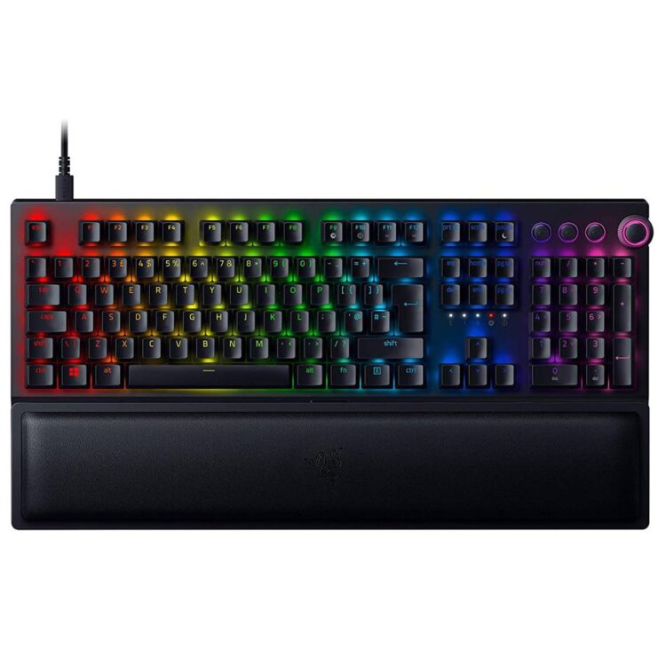 کیبورد گیمینگ مدل Blackwidow V3 Pro Green Switch ریزر