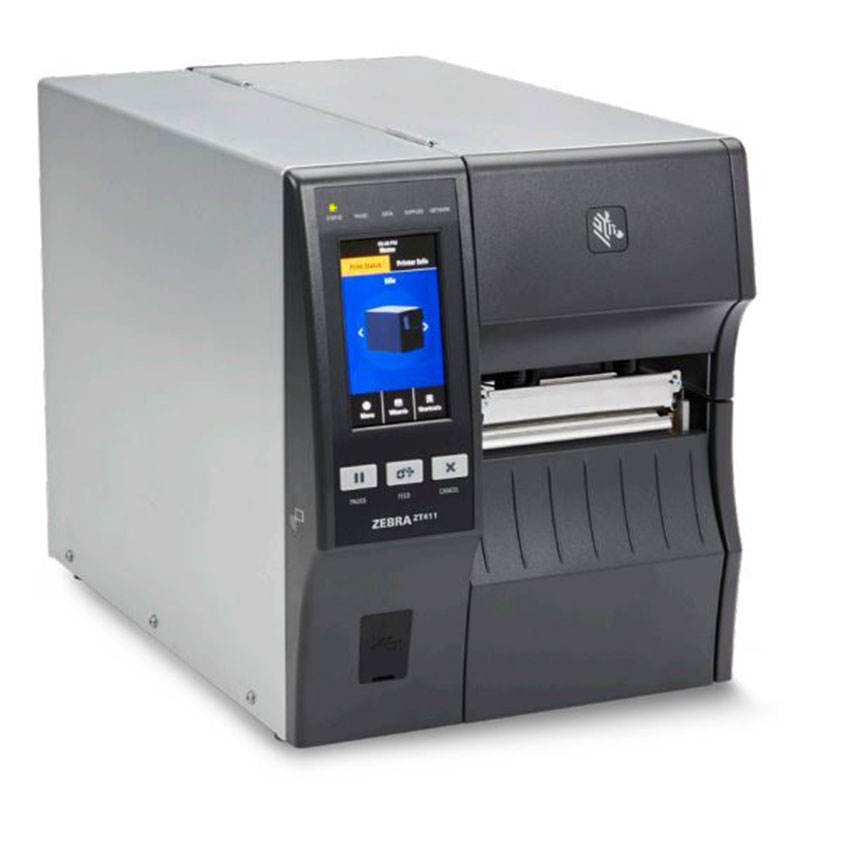 لیبل پرینتر مدل ZT411 رزولوشن 600 Dpi زبرا