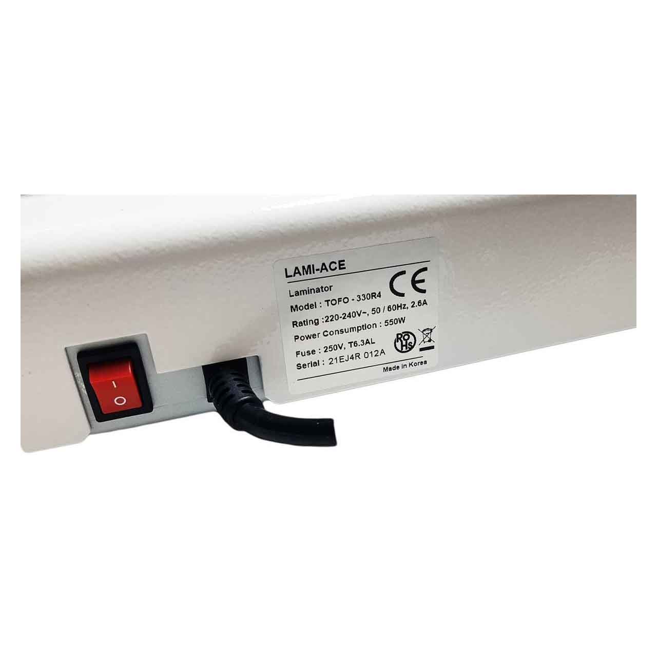 دستگاه پرس کارت و لمینیت توفو مدل 330R4