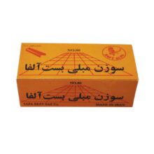 سوزن منگنه مبلی بست آلفا سایز 80/12 بسته 3000 عددی