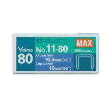 سوزن منگنه مکس مدل Vaimo 80 بسته 1000 عددی