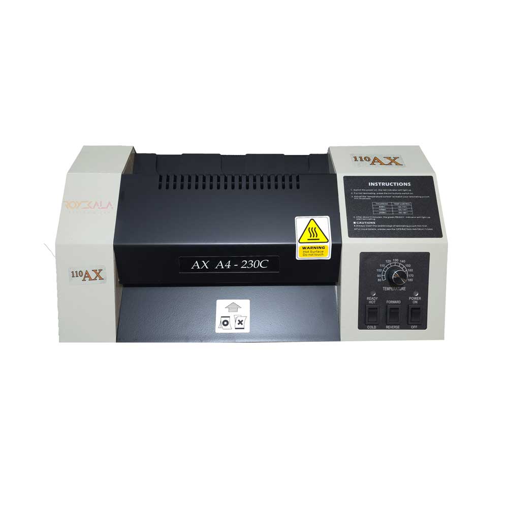 دستگاه پرس کارت رومیزی A4 مدل AX 230C