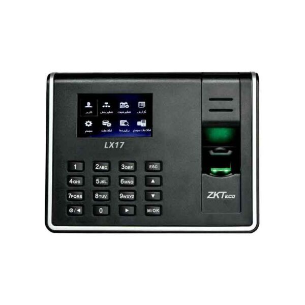 دستگاه حضور و غیاب اثر انگشت LX17 زد کی تی اکو