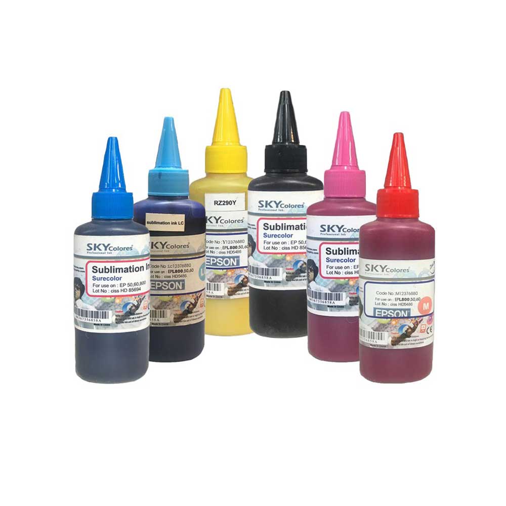 ست جوهر سابلیمیشن 100 سی سی Sky اسکای