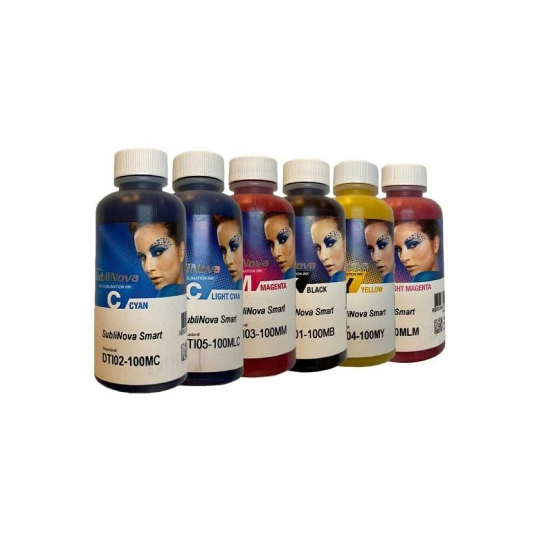 ست جوهر سابلیمیشن کره ای 100 سی سی Inktec