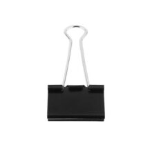 گیره دوبل فلزی سایز 15 بسته 12 عددی