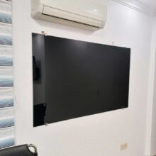 تخته وایت برد شیشه ای رنگی 90x120cm
