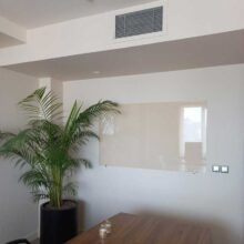 تخته وایت برد شیشه ای رنگی 90x170cm