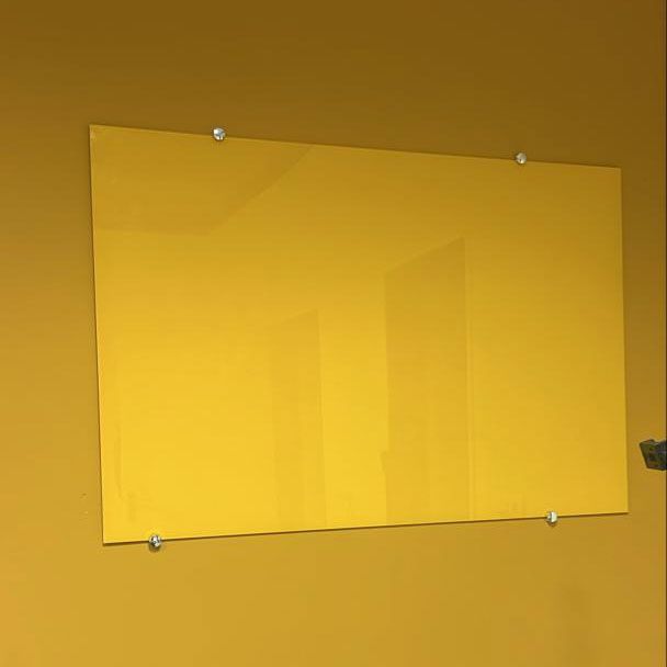 تخته وایت برد شیشه ای رنگی 90x170cm