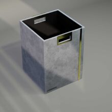 سطل زباله اداری مدل T7 آونگ دکو