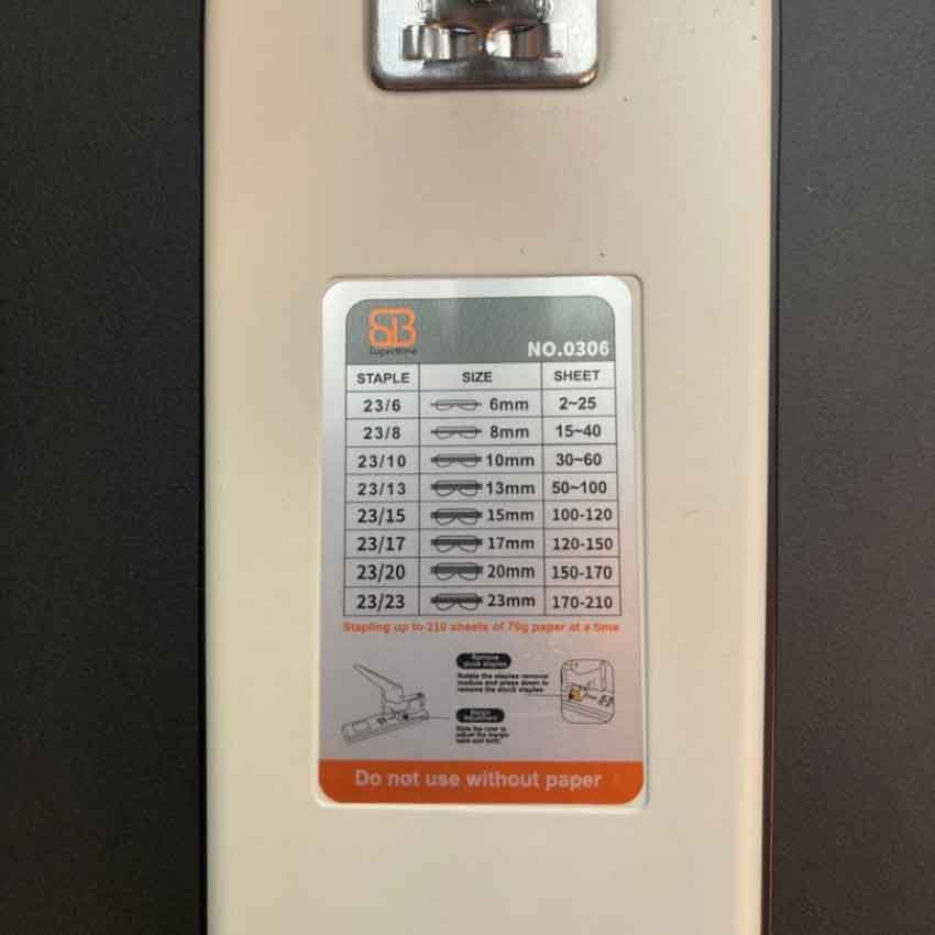 منگنه رومیزی سوپربایند مدل 306 Super Bind