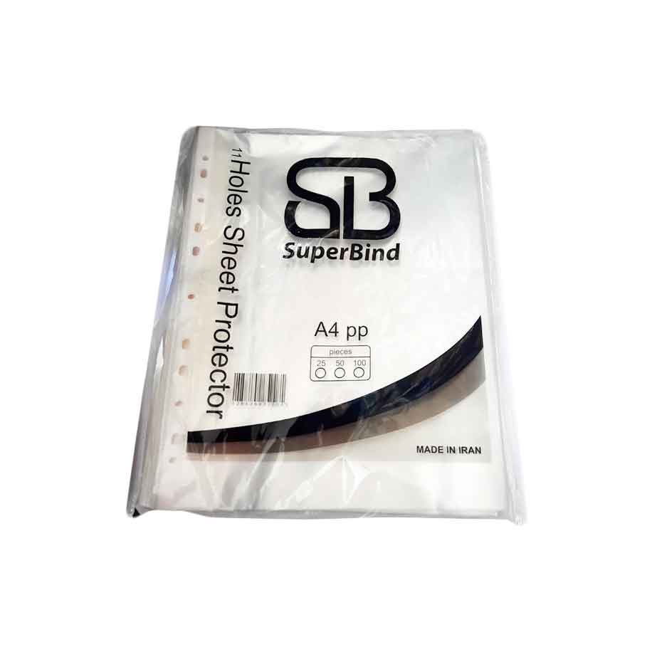 کاور کاغذ 60 میکرون سایز A4 سوپربایند