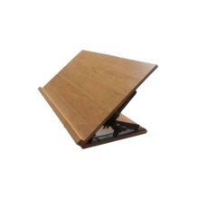 کتابیار چوبی کلاسیک قهوه ای روشن