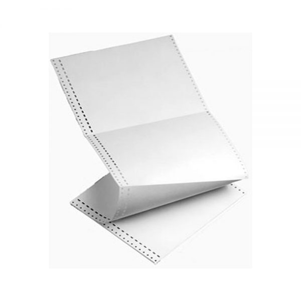 کاغذ کاربن لس وسط پرفراژ 80 ستونی دو نسخه دیبا