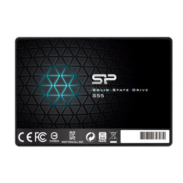حافظه SSD اینترنال سیلیکون پاور مدل Slim S55 ظرفیت 120 گیگ